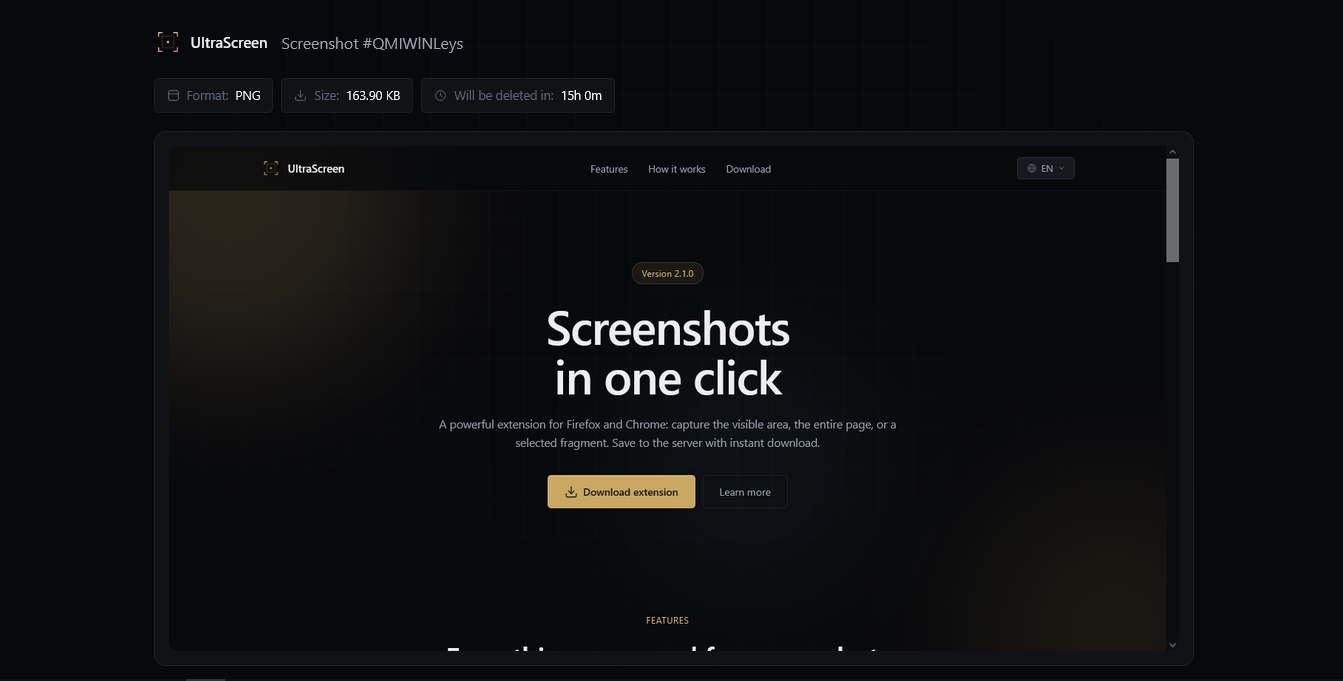 UltraScreen editor